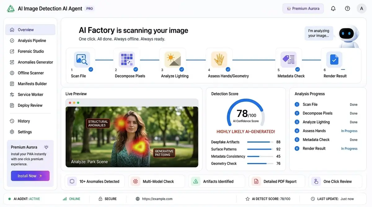 AI code refactor Game Master — example of the AI tool dashboard software